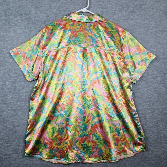 Show me your Mumu Women’s Size XL Twiggy Tulips Slumber Pajama set - Picture 2 of 11